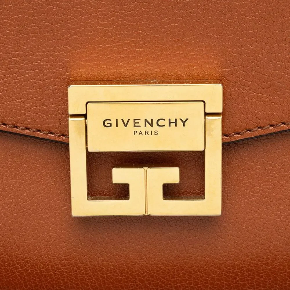 Givenchy Leather Suede GV3 Small Shoulder Bag